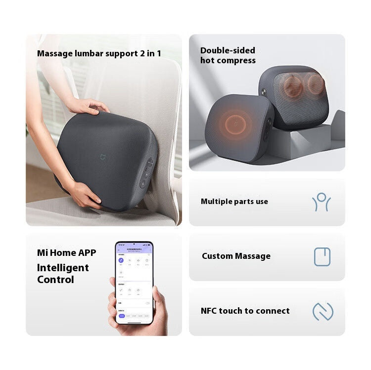 Relief Lab™ Smart Neck & Back Massage Pillow