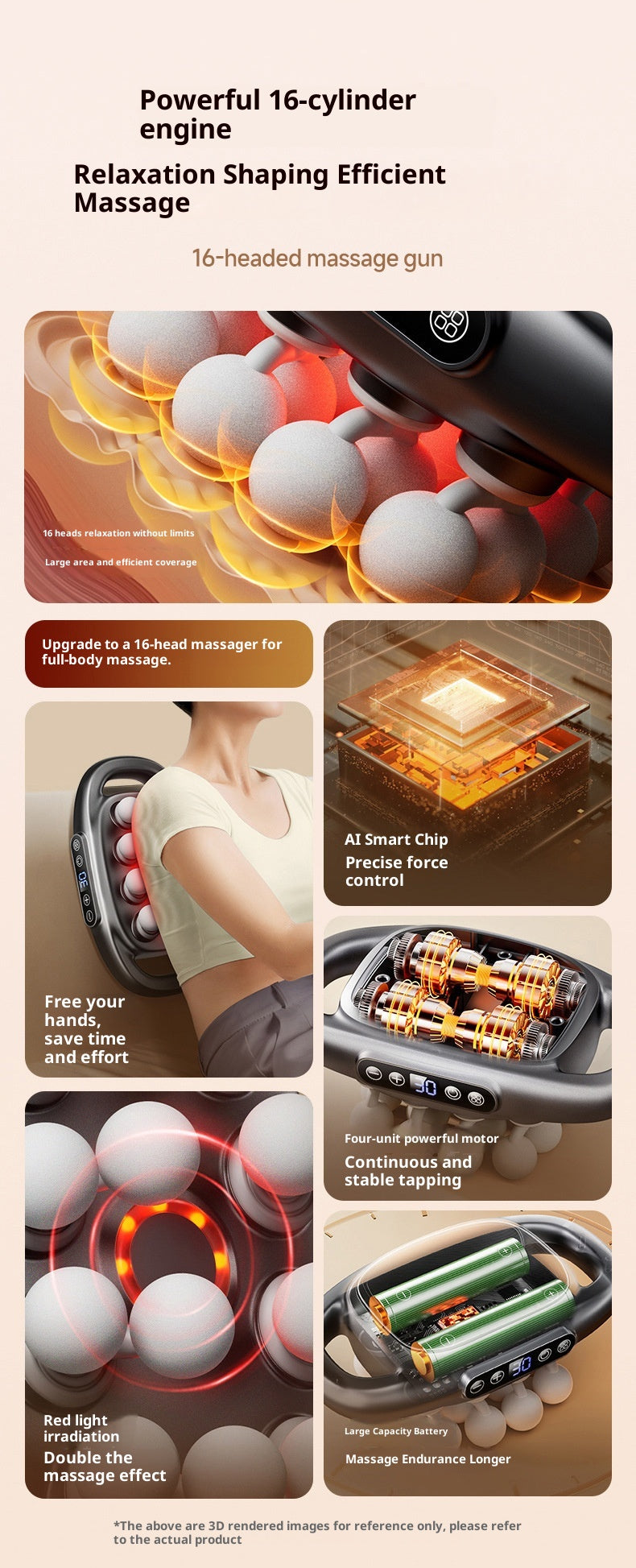 Relief Lab™ Advanced Deep Tissue Massage Gun