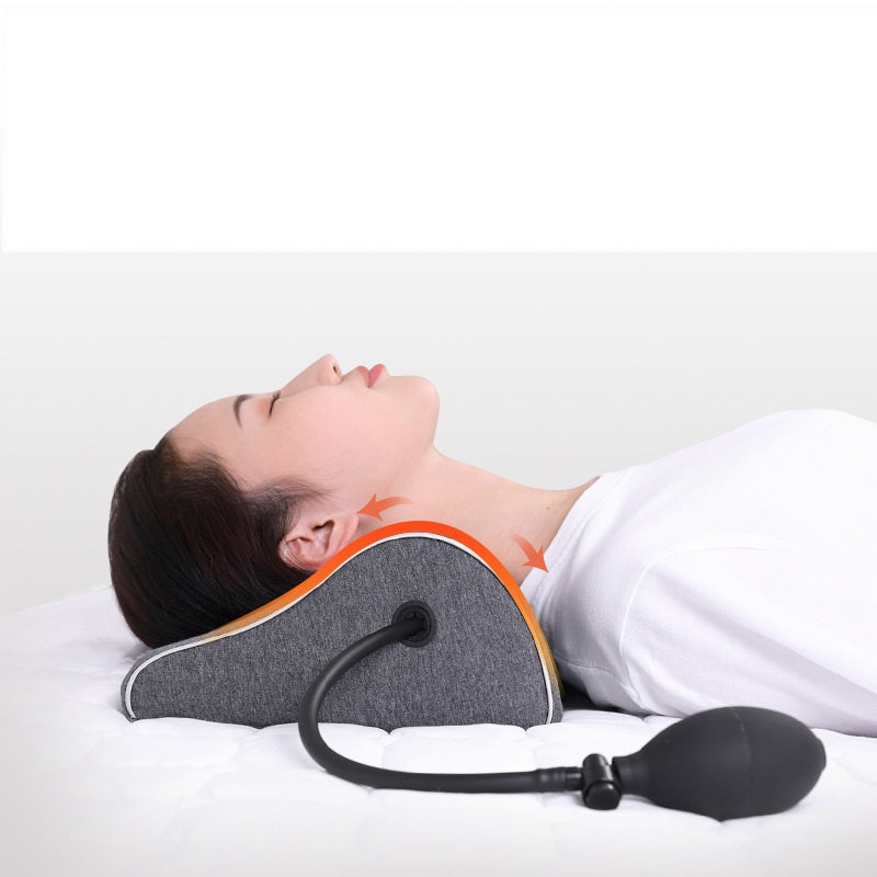 Relief Lab™ Heated Cervical Memory Foam Neck Pillow