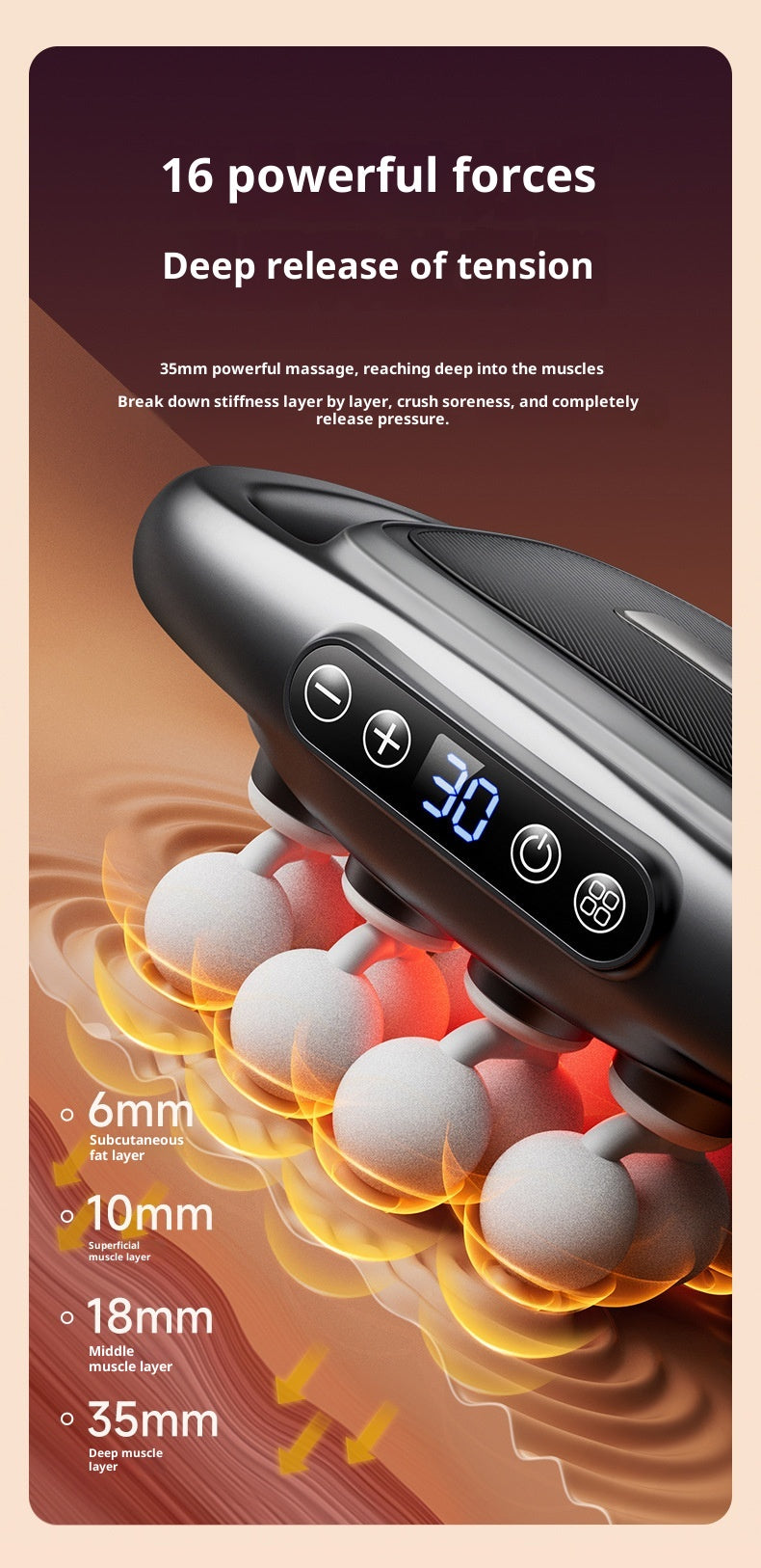 Relief Lab™ Advanced Deep Tissue Massage Gun