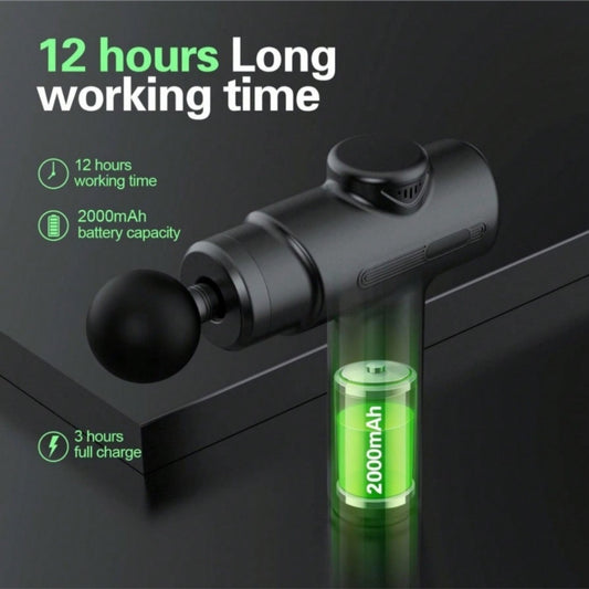 Relief Lab™ Deep Tissue Percussion Massage Gun