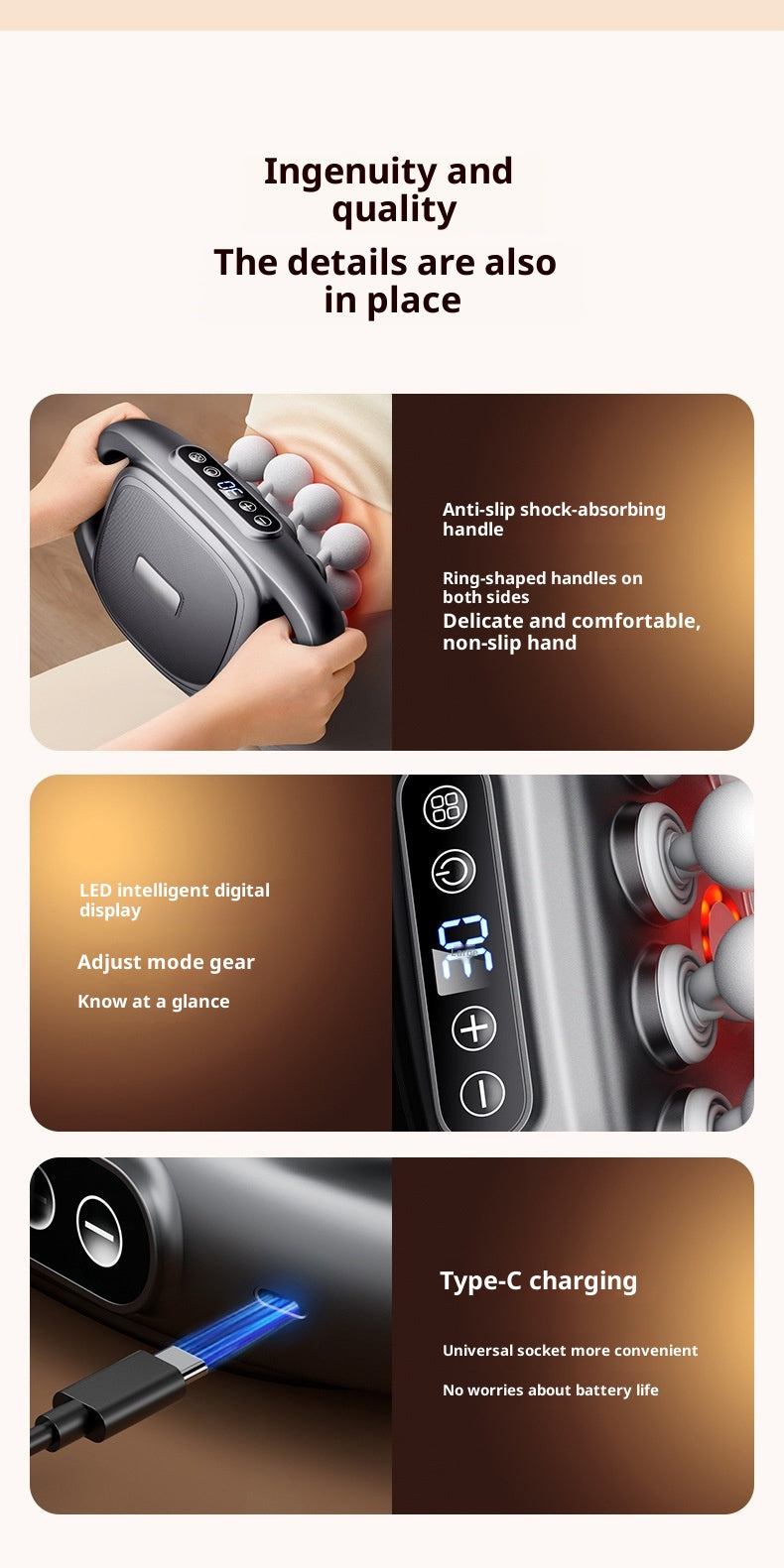 Relief Lab™ Advanced Deep Tissue Massage Gun